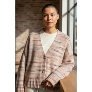 Mi Ami for Francesca's Striped Knit Cardigar